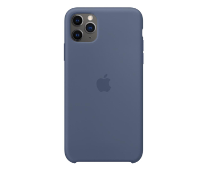 Etui do telefonów Etui Silicone Case do iPhone 11 Pro Max Alaska niebieskie